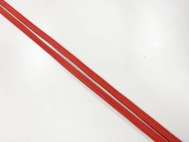 アンティーク　正絹　帯留め用手組三分紐